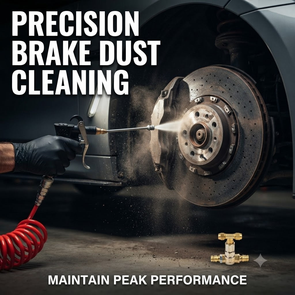 Pneumatic Air Blow Gun Kit – High-Pressure Dust Cleaning