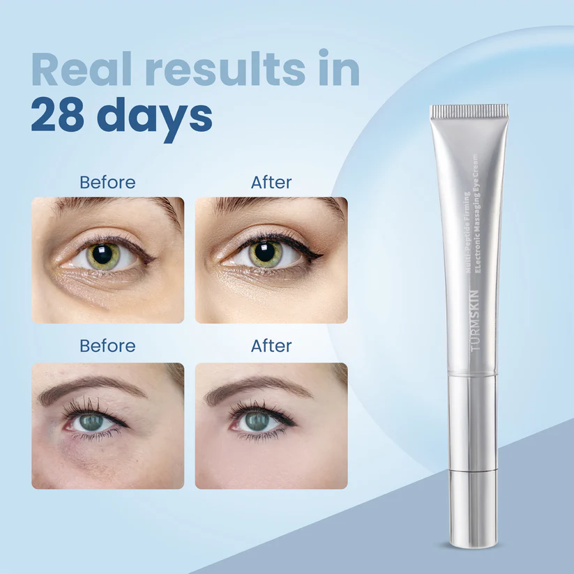 Organic Electronic Massage Eye Cream – Anti-Aging, Wrinkle Repair & Dark Circle Treatment