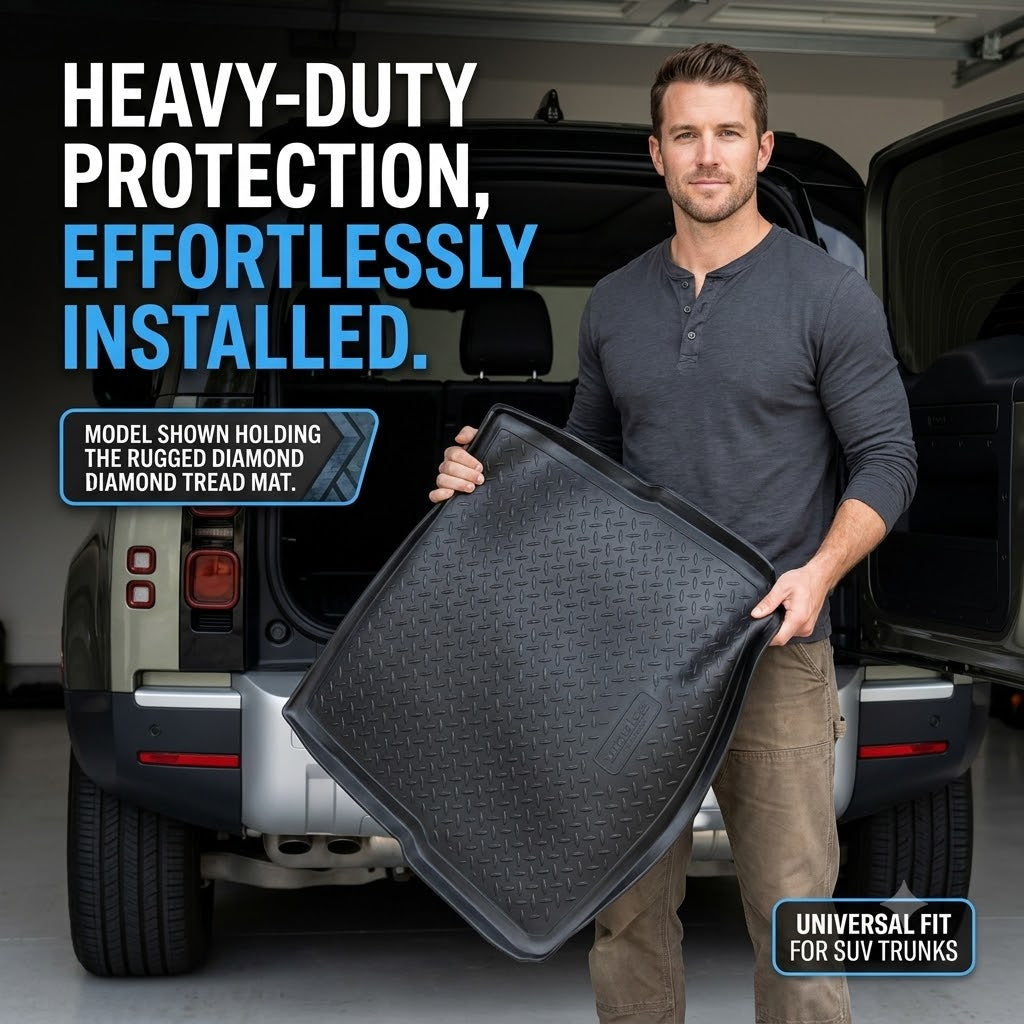 Universal Heavy-Duty Car Floor & Trunk Mats