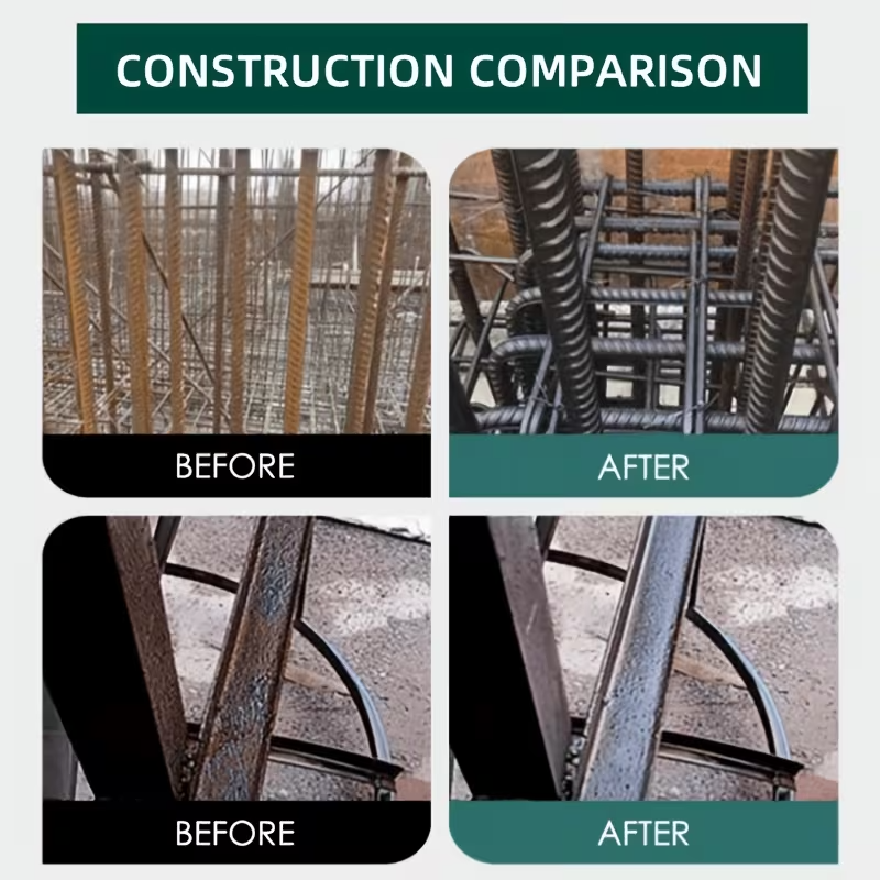 Water-Based Rust Removal & Protective Coating for Iron