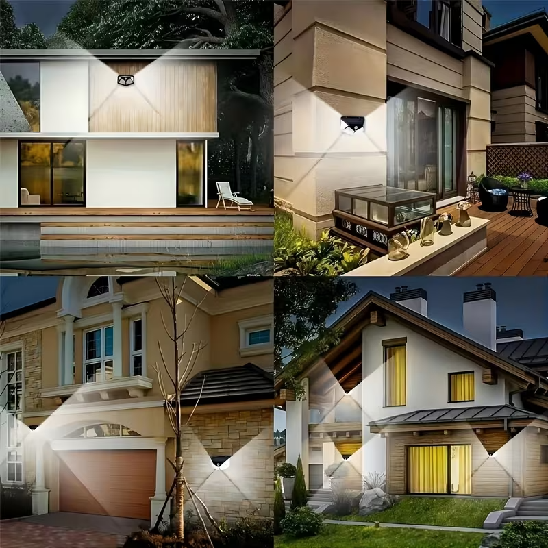 IP65 Waterproof Solar LED Flood Light 3 Lighting Modes
