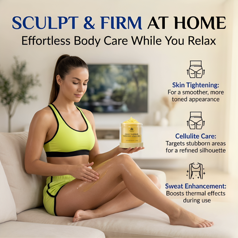 Hot Body Massage Gel – Warming Skin Care Gel for a Smooth &amp; Toned Appearance