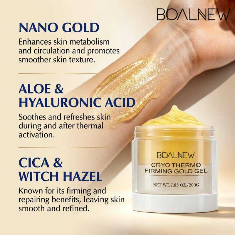 Hot Body Massage Gel – Warming Skin Care Gel for a Smooth &amp; Toned Appearance