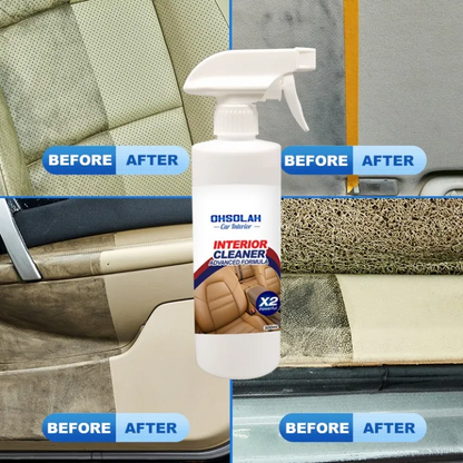 All-in-One Car Interior Cleaner & Polish – Waterless Cleaning & Leather Care Solution