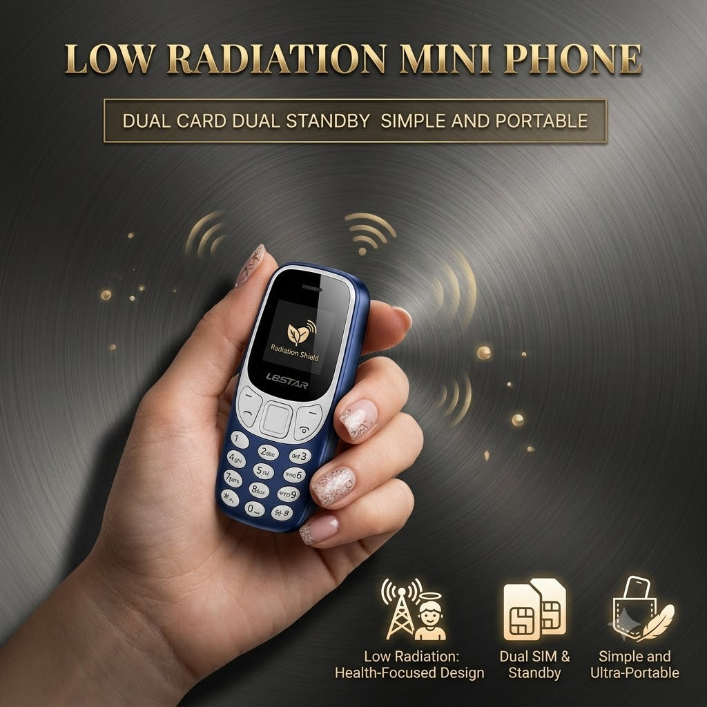 LBSTAR B10 Mini Pocket Phone – Ultra-Compact Dual SIM Mobile with Bluetooth & Physical Keyboard